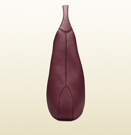 Authentic Gucci Jackie Soft Leather Hobo Bag 362968 Bordeaux