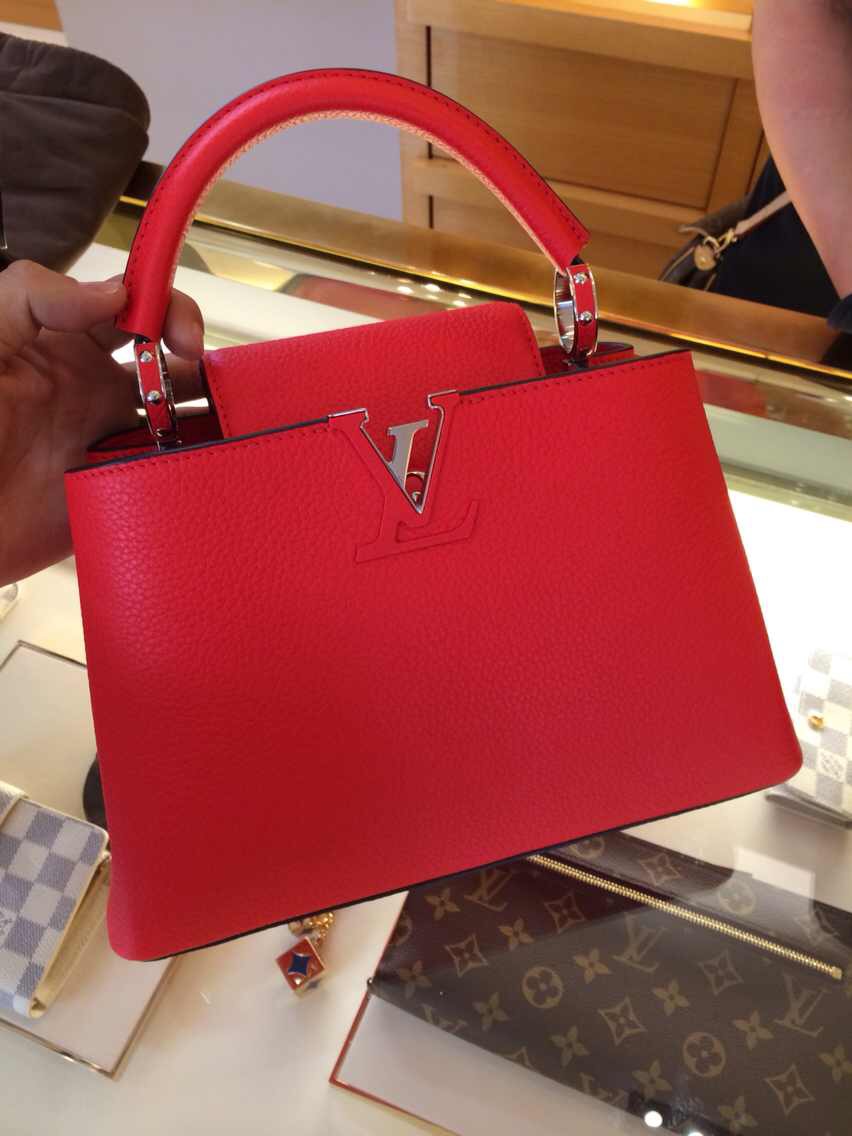 Louis Vuitton Capucines BB Bag M94636 Coquelicot