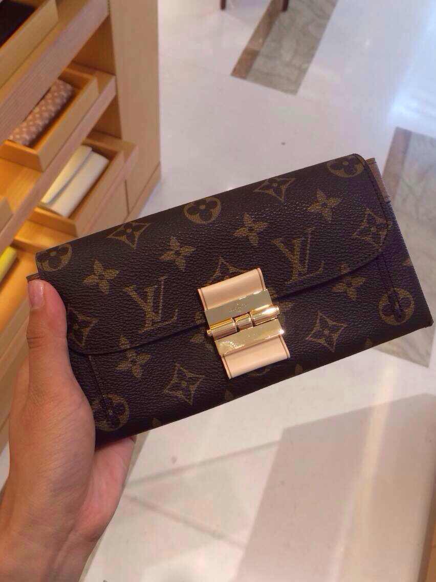 Louis Vuitton Monogram Canvas Elysee Continental Wallet Louis Vuitton